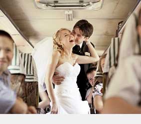 Автобусы<br/>на свадьбу